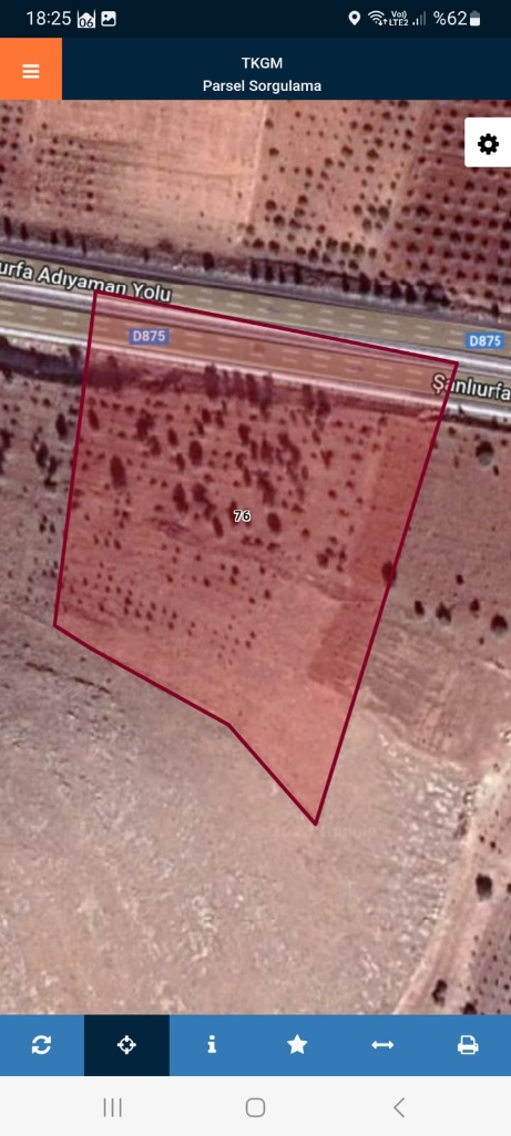 KÜÇÜKTÜLMEN  BOZOVA YOLUNA SIFIR TARLA 15.500 M2 1250TLM2