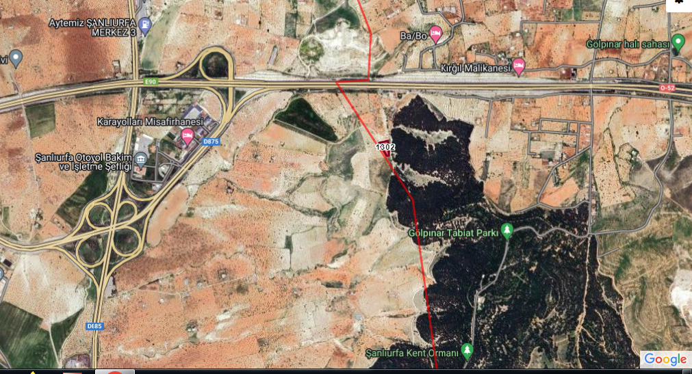 KARAKÖPRÜ GÖLPINARDA FISTIKLIK 2.584 M2 2.750 TLM2