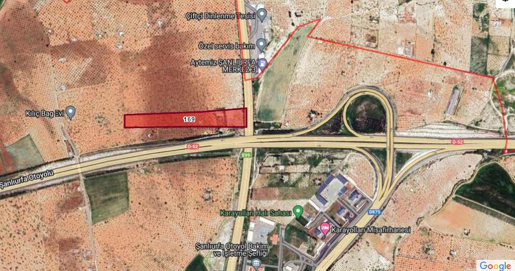 KARAKÖPRÜ KIZLARDA TARLA 24.400 M2 14.000 M2Sİ 5.000 TLM2