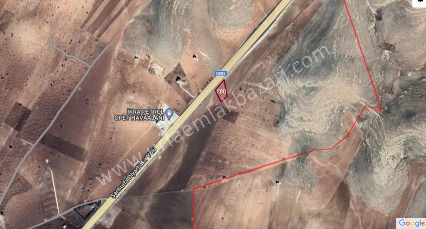 KARAKÖPRÜ BAŞÖRENDE SATILIK TARLA 2.805 M2 1.500 TLM2