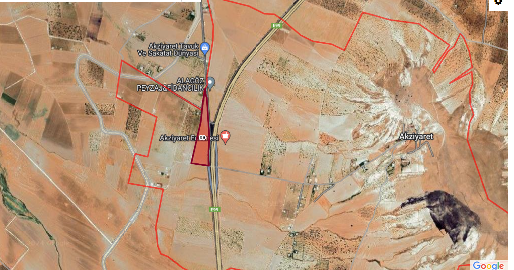 KARAKÖPRÜ KÜÇÜKAKZİYARET KÖYÜNDE TARLA 39.967 M2DEN 8.500 M2  1.750 TLM2 MUVAFAKATLI