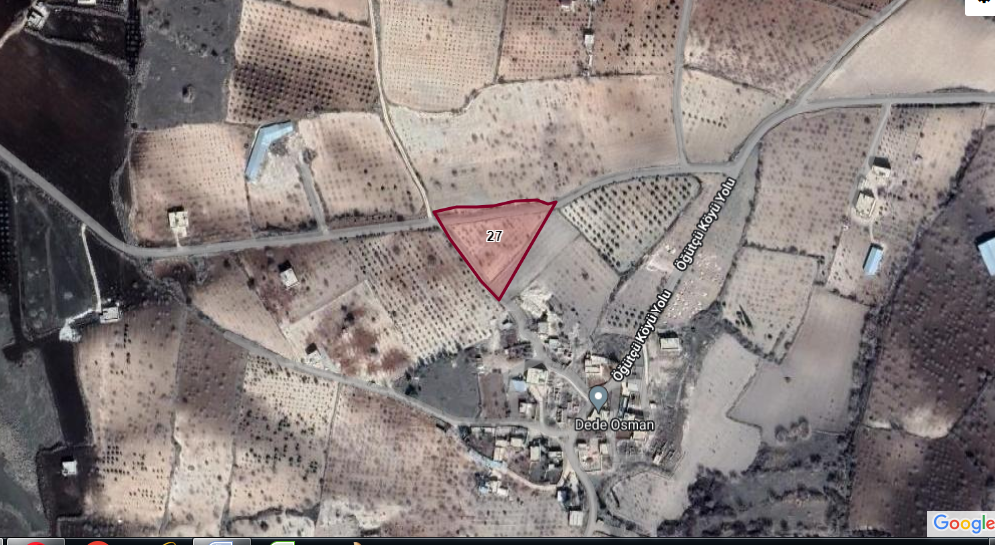 KARAKÖPRÜ ÖĞÜTÇÜ KÖYÜNDE SATILIK TARLA 5.550 M2 1.000 TLM2