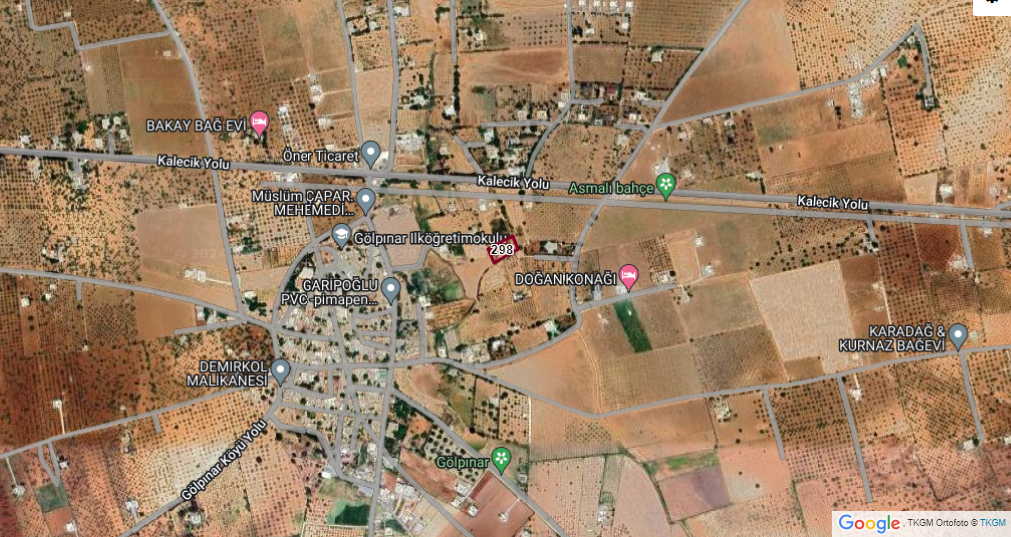 KARAKÖPRÜ GÖLPINARDA TARLA BAHÇE BAĞ EVLİ 1.600 M2 3.500 TLM2