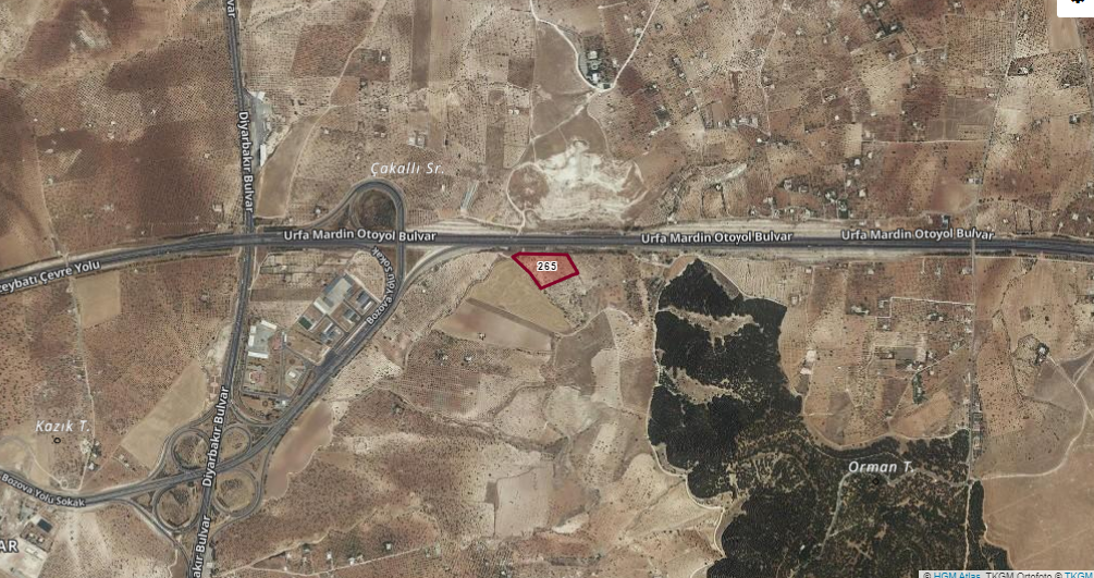 KARAKÖPRÜ KIZLARDA BAĞ 16.625 M2DEN 4.000 M2Sİ SATILIKTIR 2.500 TLM2