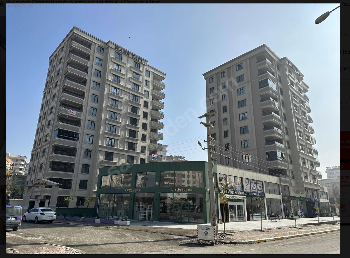 KARAKÖPRÜ BALIKAYAGI BUL.NARLI İLKOKULU KARŞISINDA MARS İNŞ.A.BLOK 4+1 ODALI SATILIK DAİRELER