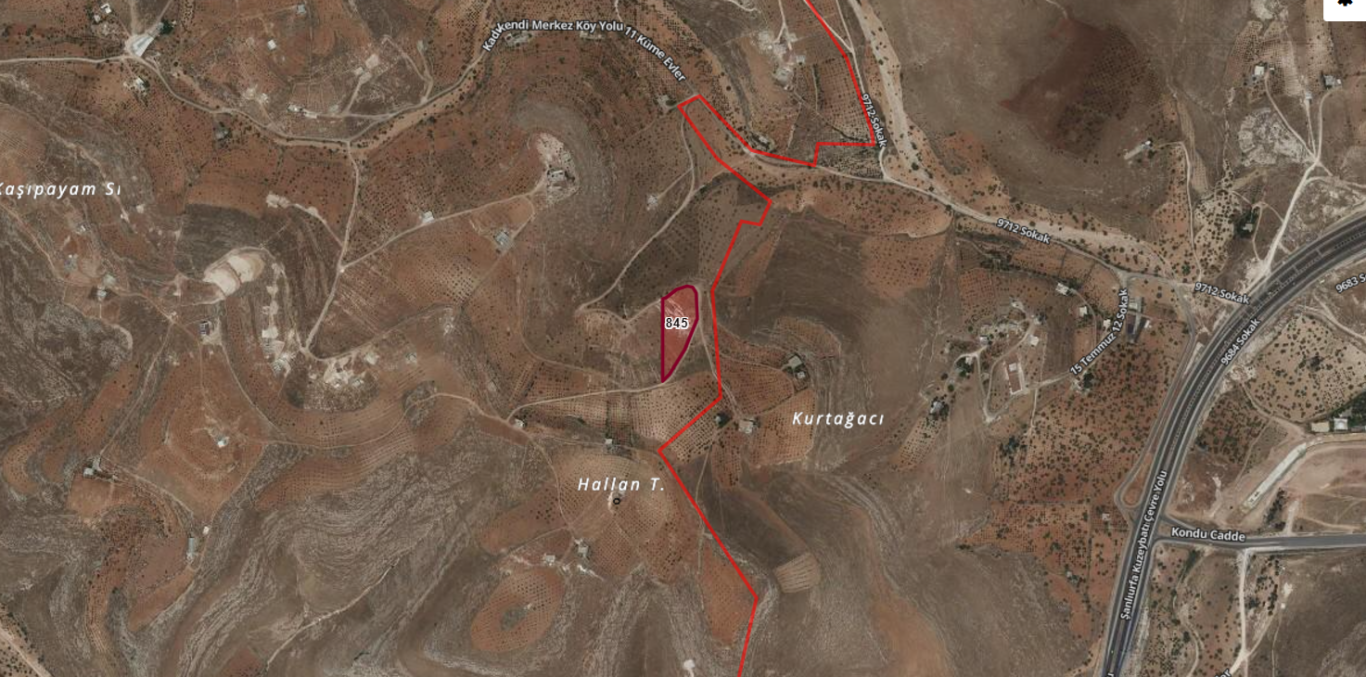 EYYÜBİYE KADIKENDİDE ARAZİ 6.000 M2 TOPLAMI 3.500.000 TL
