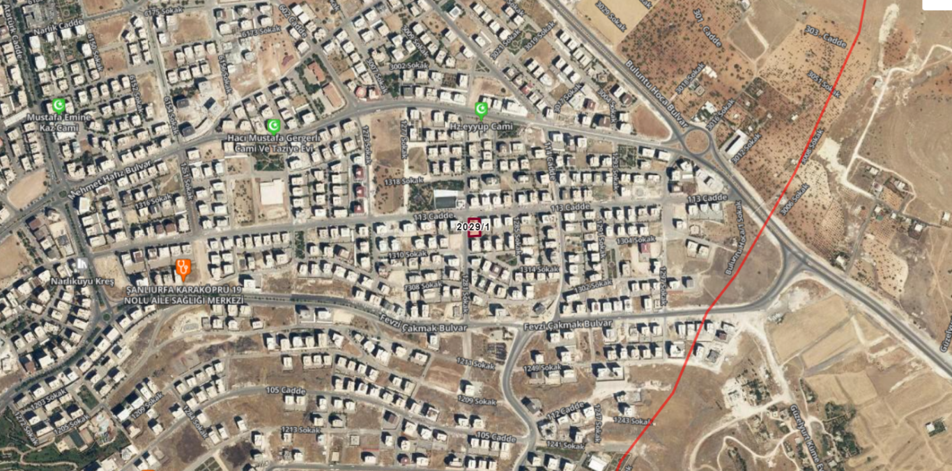 KARAKÖPRÜ BATIKENTTE ARSA 1.041 M2 24.000 TLM2