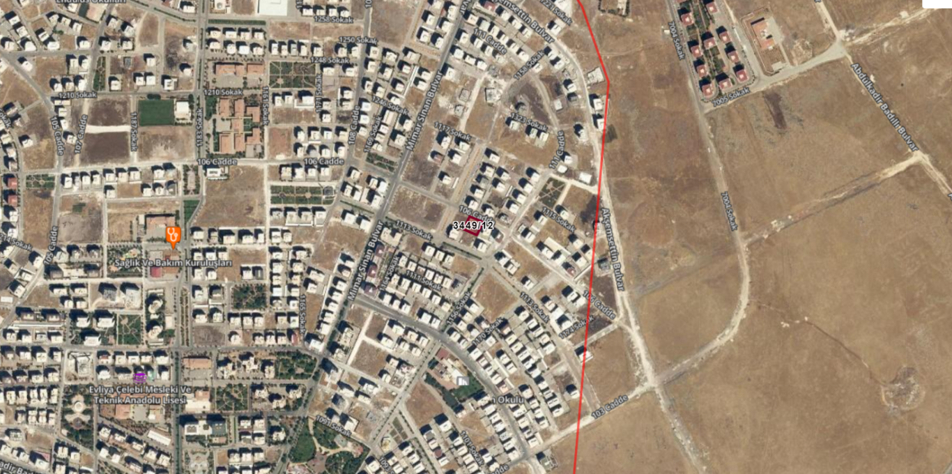 KARAKÖPRÜ BATIKENTTE ARSA 1.159 M2 22.000 TLM2