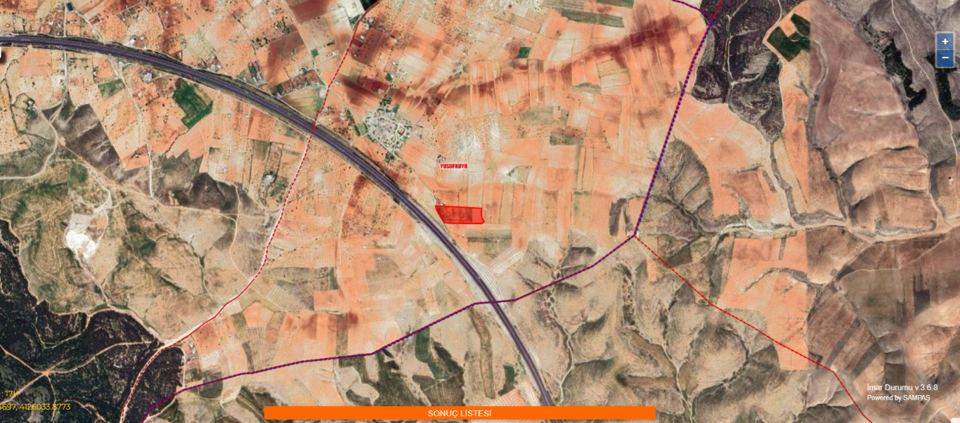 KARAKÖPRÜ YUSUFKUYUDA TARLA 22.900 M2 1.400 TLM2