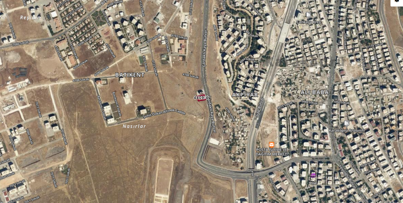 KARAKÖPRÜ BATIKENTTE ARSA 1.113 M2 22.500 TLM2