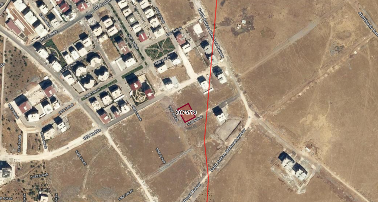 KARAKÖPRÜ DOĞUKENTTE SATILIK 1.189M2 ARSA  25.000TLM2