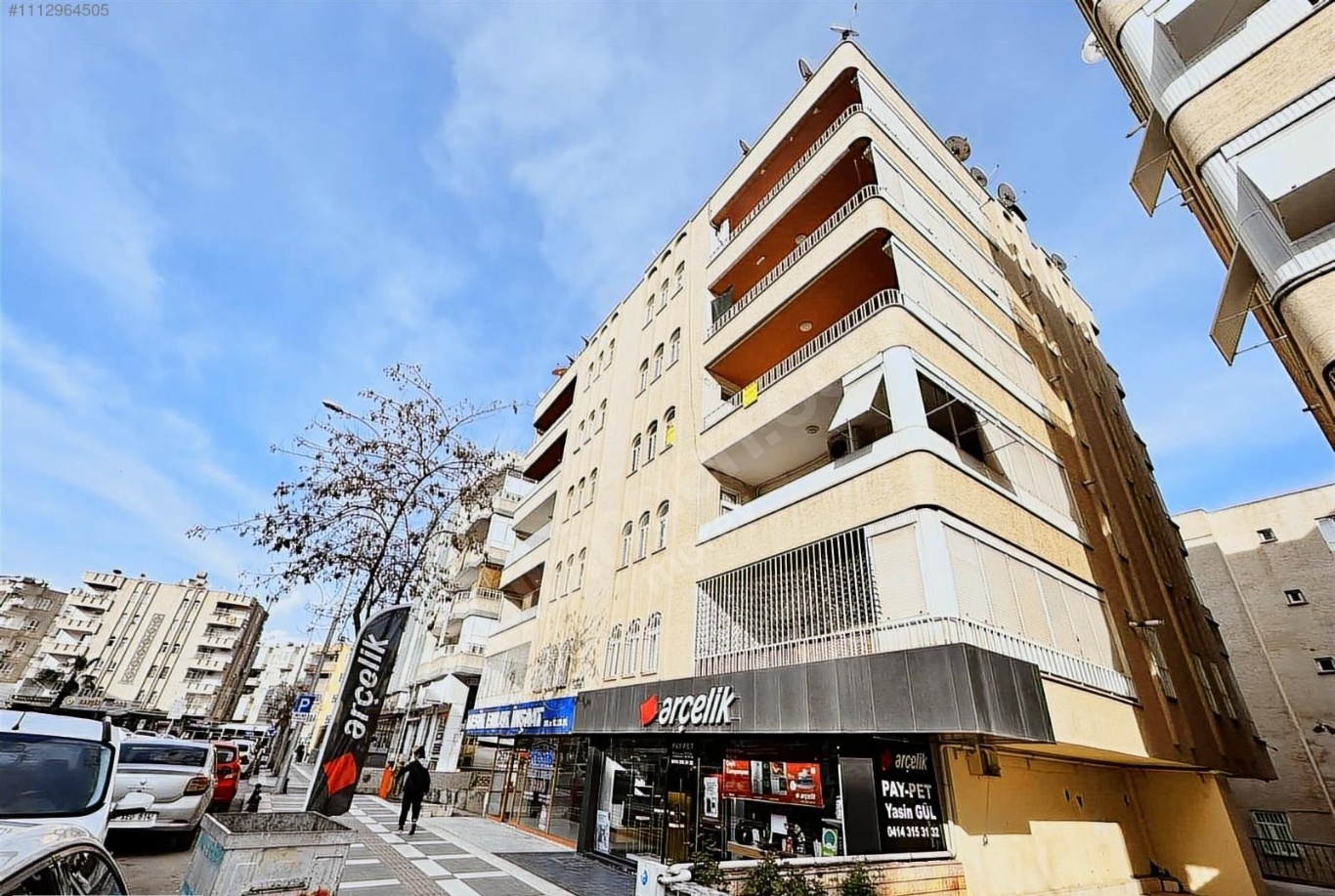 HALİLİYE ERTUĞRUL GAZİ MAH. ÇANKAYADA ANA YOL ÜSTÜNDE 3. KAT 3+1 ODALI SATILIK DAİRE