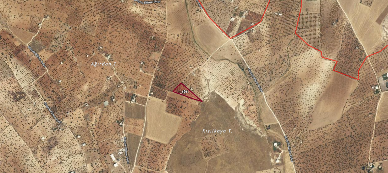 KARAKÖPRÜ KIZLARDA SATILIK 6.700M2 TARLA 2.750TL/M2 
