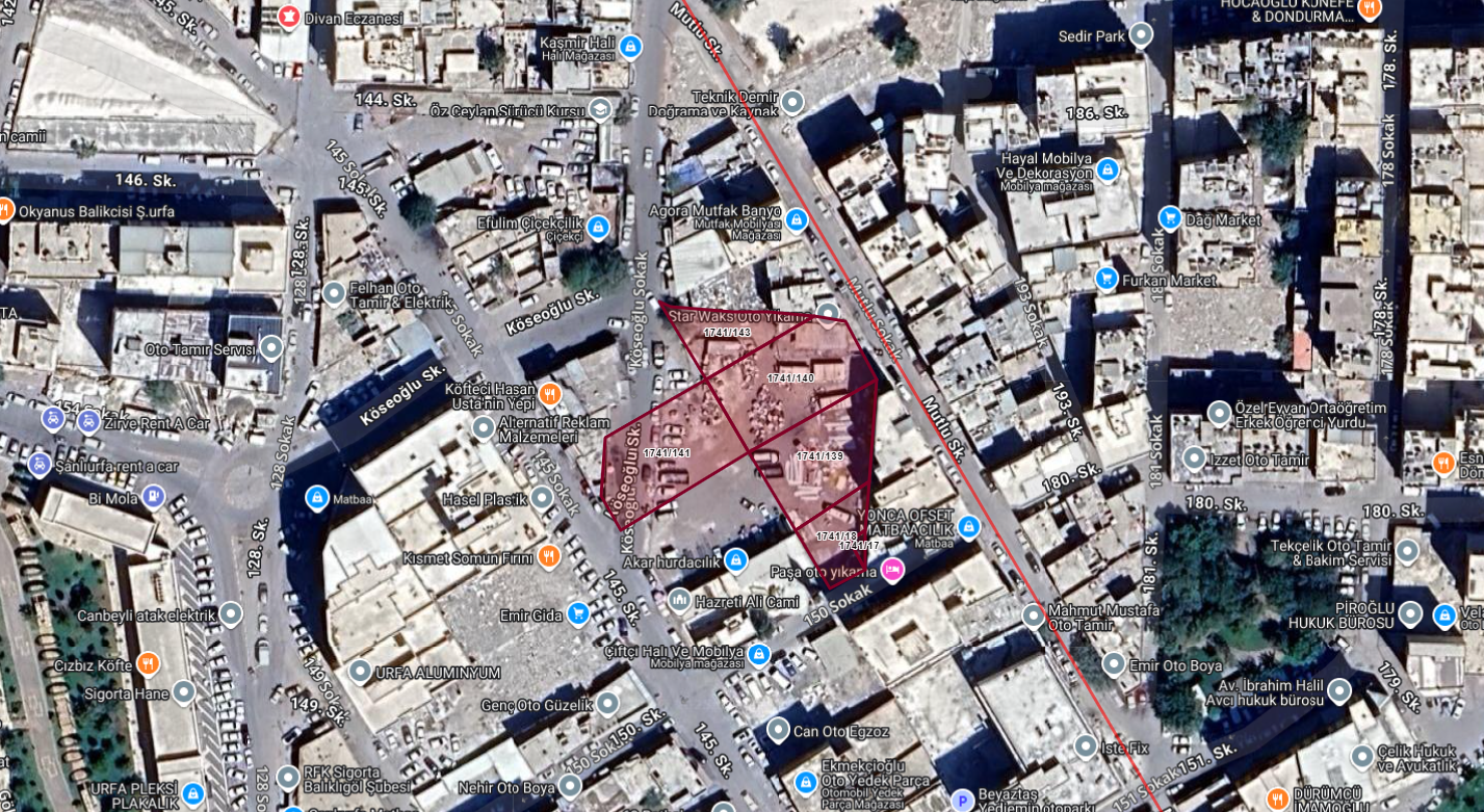 HALİLİYE BAMYASUYUNDA ARSA 2.348 M2 TOPLAM 25.000 TLM2