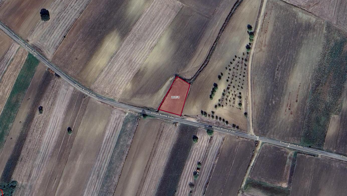 EDİRNE UZUNKÖPRÜ ELMALIDA 2.134M2 SATILIK TARLA 