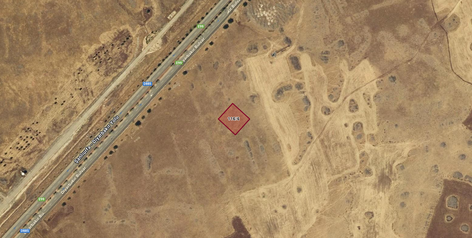 KARAKÖPRÜ YEDİKUYUDA SATILIK 1.170M2 ARSA 