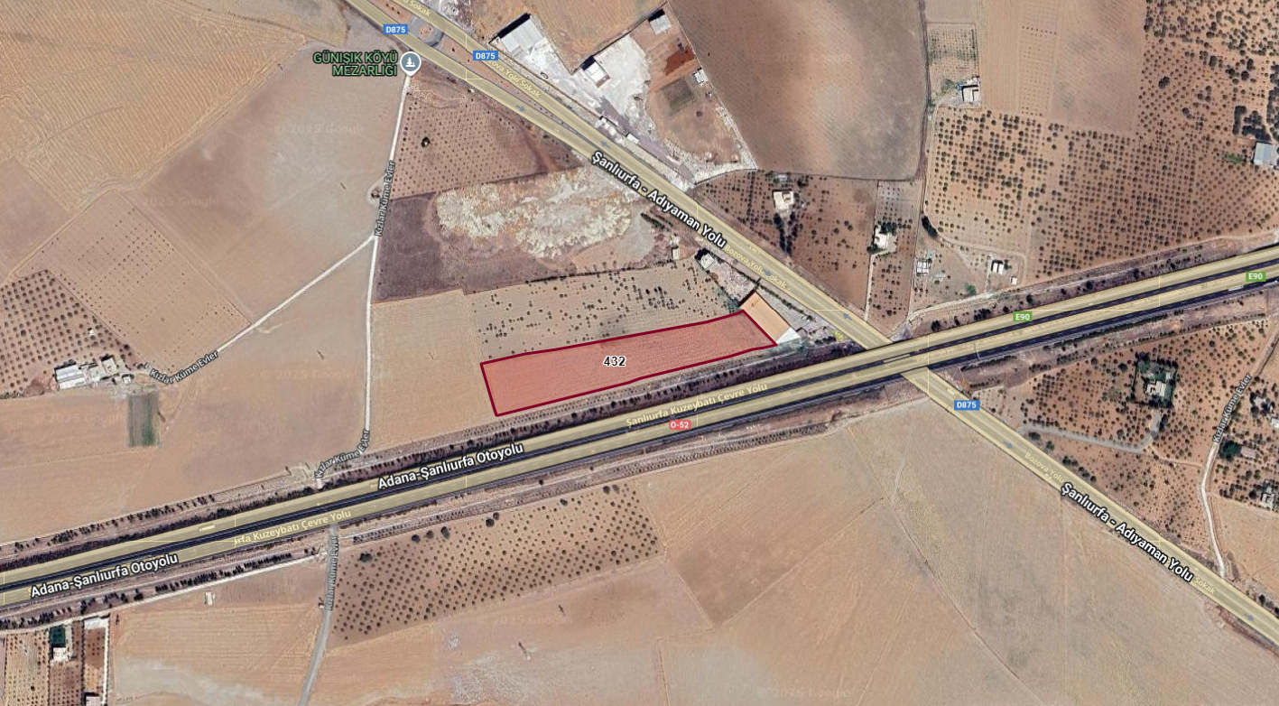 KARAKÖPRÜ KIZLARDA 14.282M2 SATILIK TARLA 