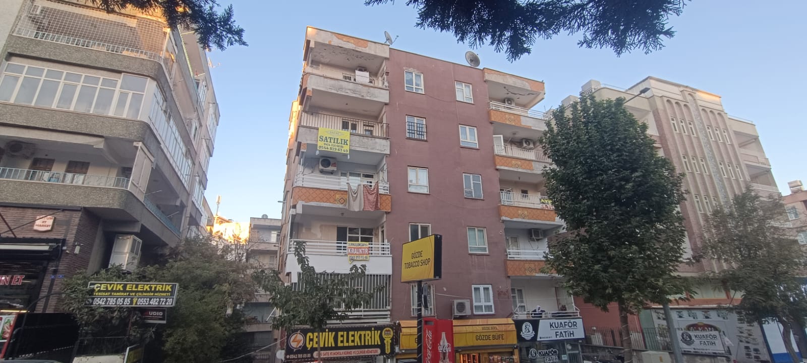 ERTUĞRUL GAZİ 24METRE YOLDA ALBARAKA KARŞISINDA 4. KAT 3+1 ODALI SATILIK DAİRE 