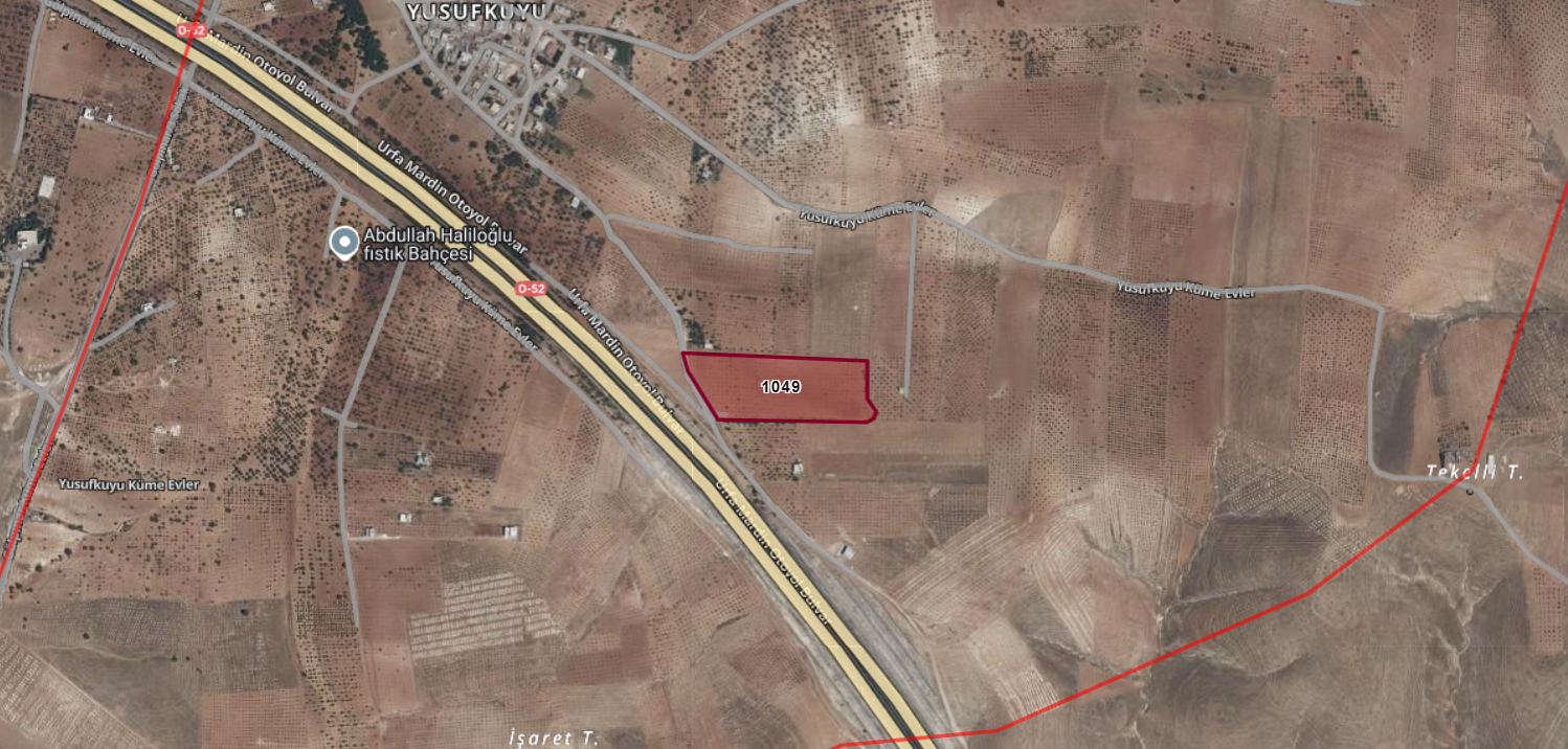 KARAKÖPRÜ YUSUFKUYUDA SATILIK 22.900M2 TARLA 1.700TL/M2 