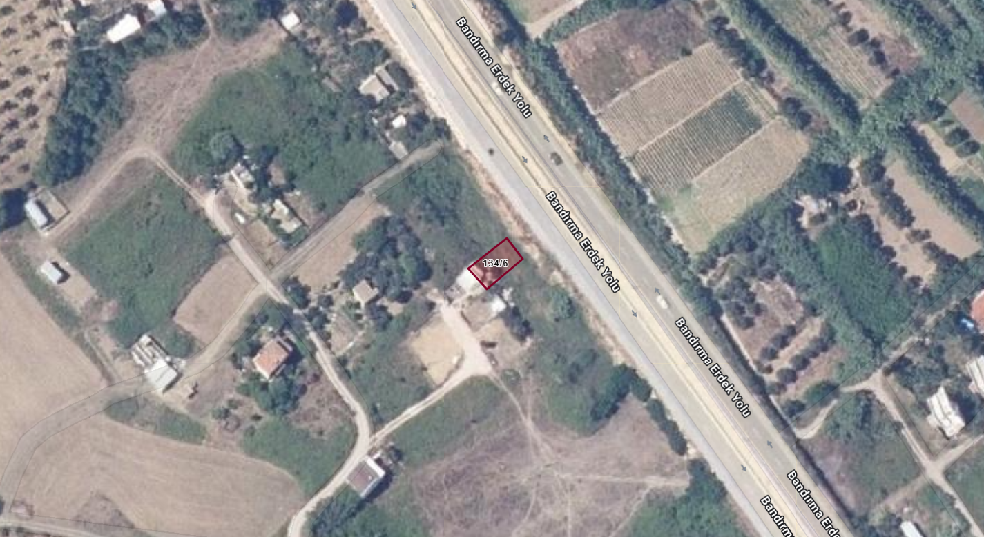 BALIKESİR BANDIRMA ÇALIŞKANLAR KÖYÜNDE 132M2 ARSA 