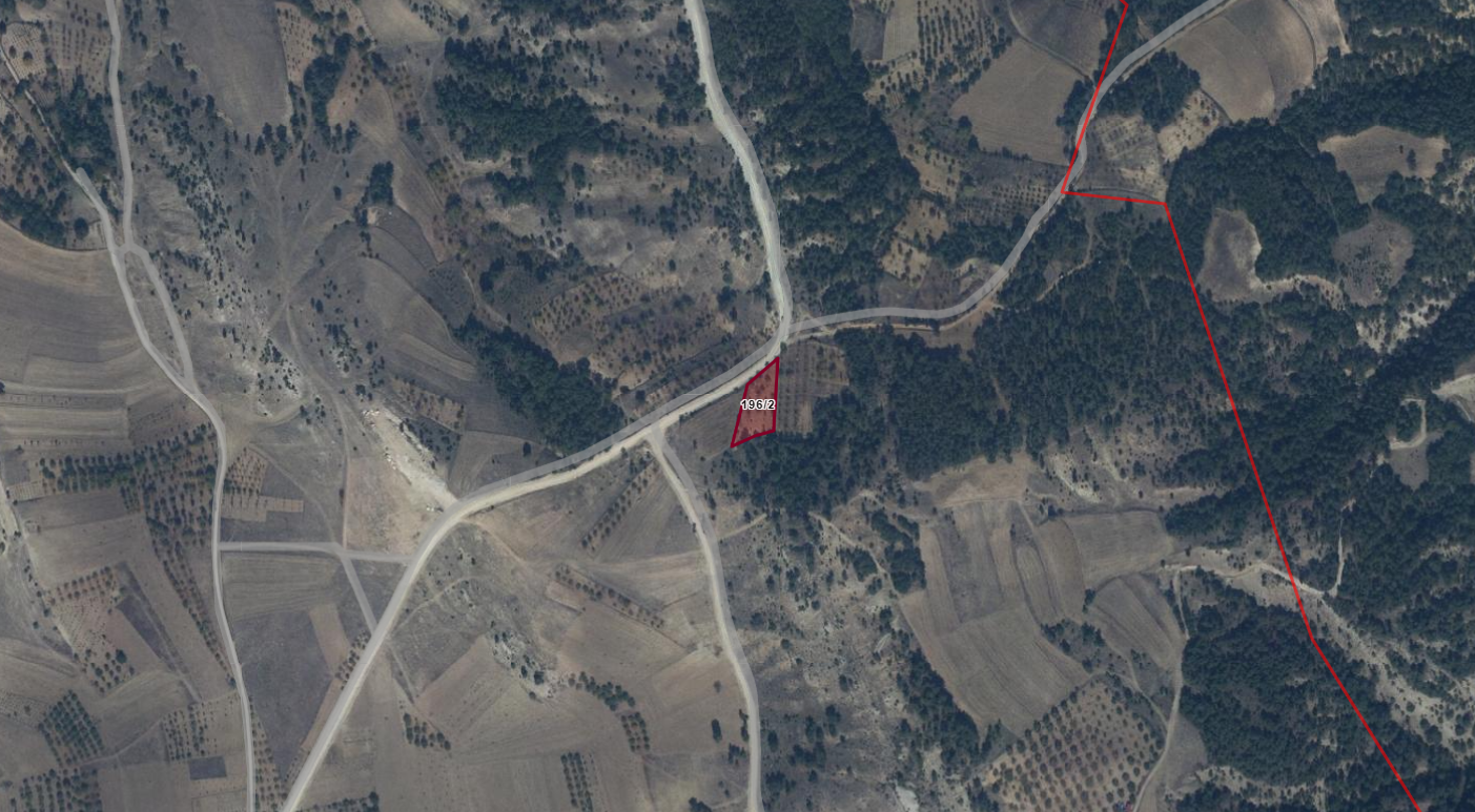 BİLECİK YENİPAZAR KAVACIK KÖYÜNDE 1.639M2 TARLA 353TL/M2 