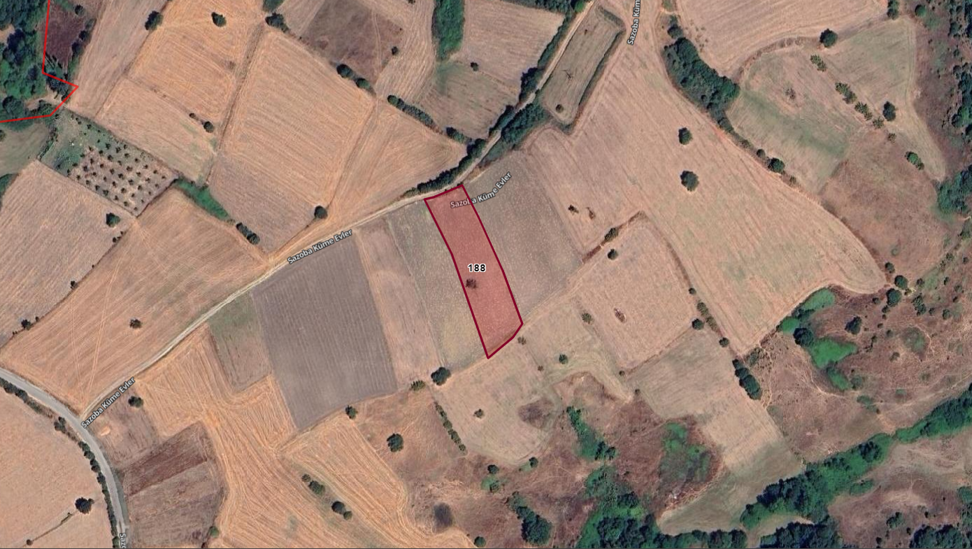 ÇANAKKALE BİGA SAZOBA KÖYÜNDE 2.850M2 TARLA 