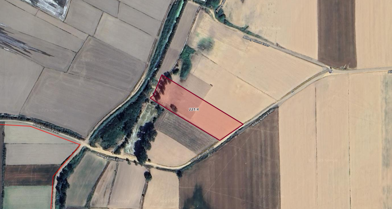 EDİRNE MERİÇ ALİBEY KÖYÜNDE 5.638M2 TARLA 