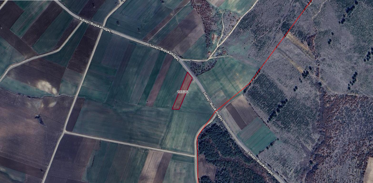 EDİRNE MERİÇ SUBAŞINDA 3.568M2 SATILIK TARLA 