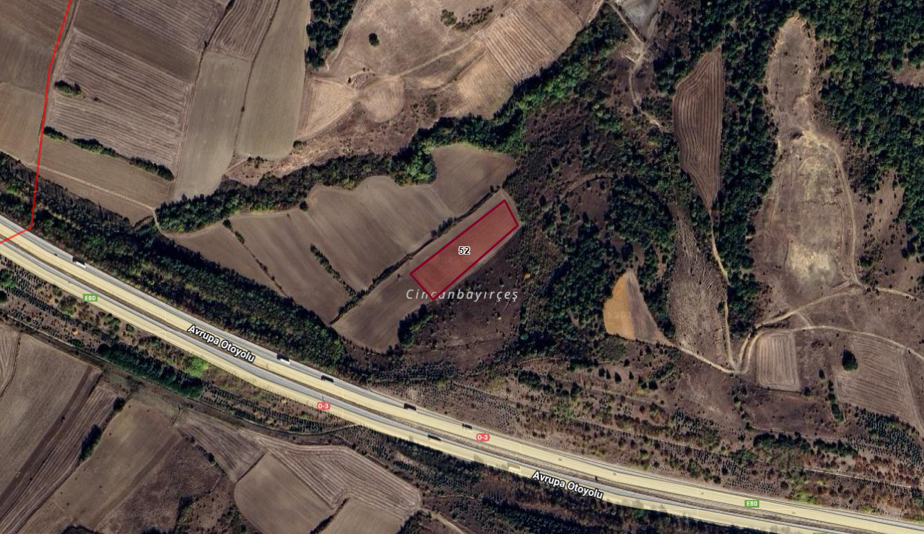 KIRKLARELİ BABAESKİ DEMİRKAPIDA 5.860M2 TARLA 