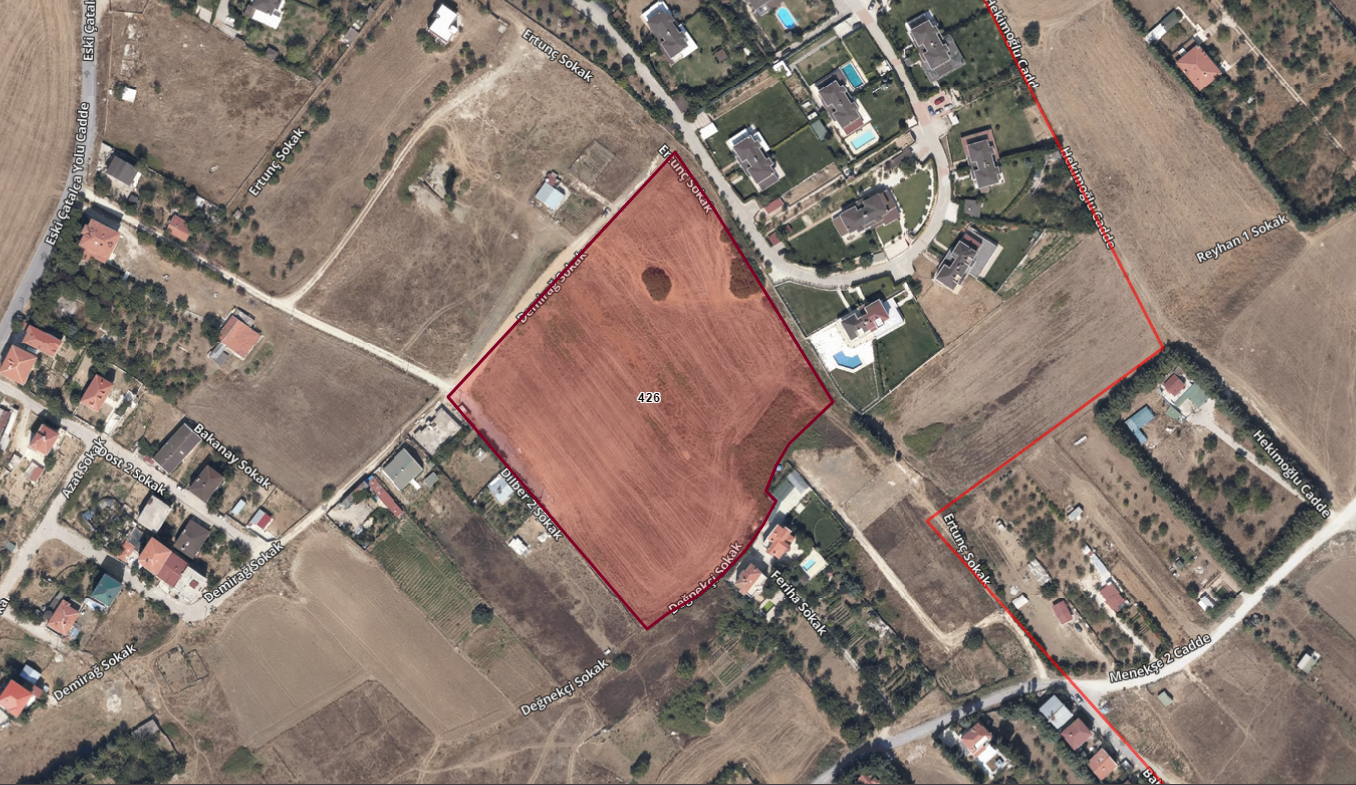 İSTANBUL BÜYÜKÇEKMECE TÜRKOBA 18.500M2 TARLA 