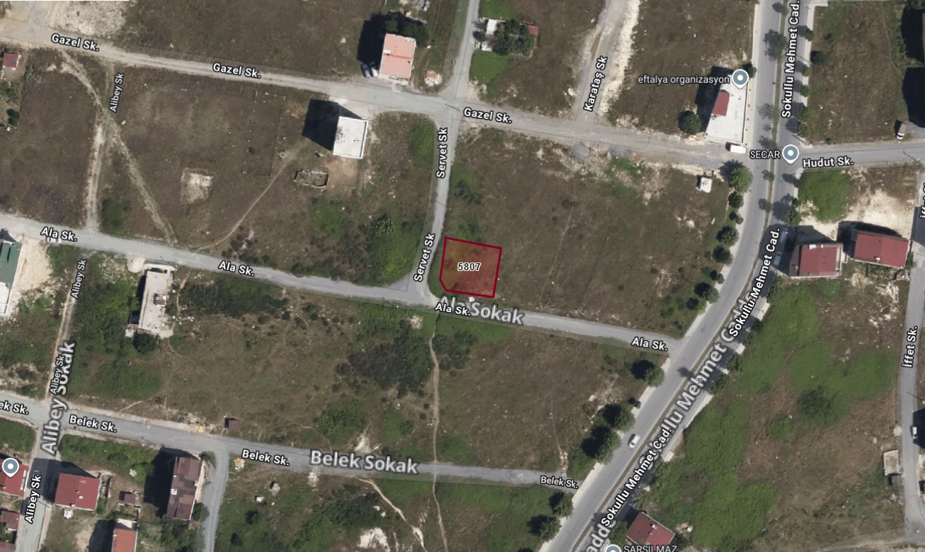 İSTANBUL ARNAVUTKÖY NENEHATUN 269M2 SATILIK ARSA 