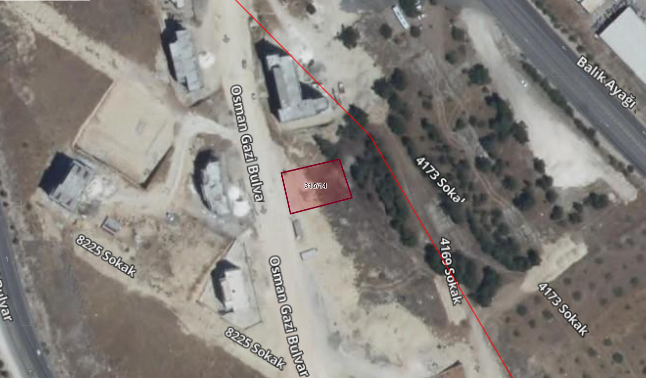 KARAKÖPRÜ SEYRANTEPEDE 600 M2 SATILIK ARSA 